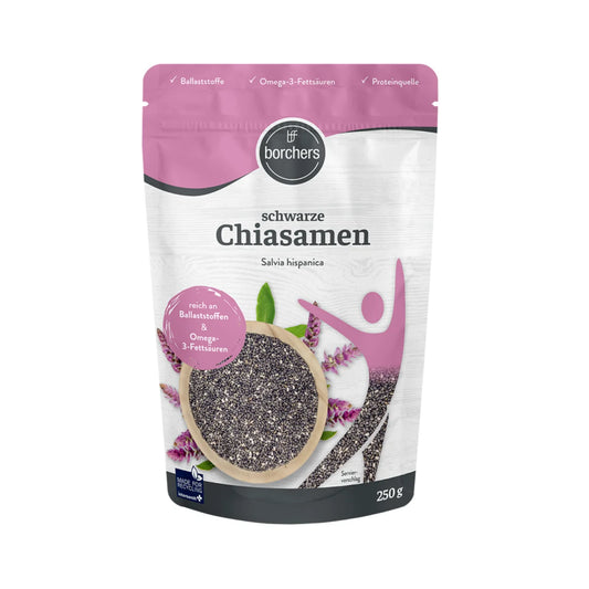 borchers Chia Samen schwarz 250g
